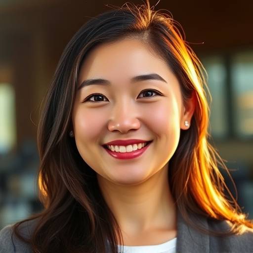 Headshot of Sarah Chen, Co-founder and Director of Photography